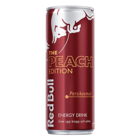 Red Bull Peach Edition 🍑🇸🇪 - Yasars-Drinks